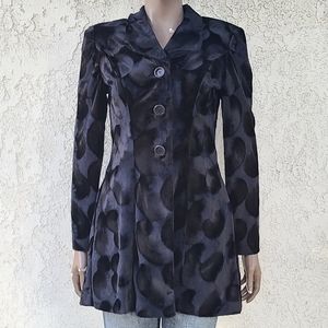 Black Velvet Spotted Jacket